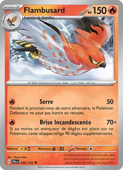 Flambusard 030/193 — Paldea Evolved