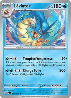 Léviator 043/193 — Paldea Evolved