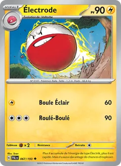 Électrode 067/193 — Paldea Evolved