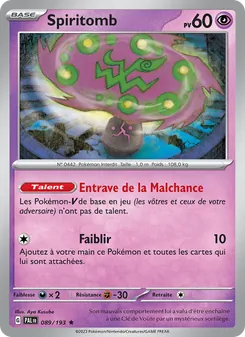 Spiritomb 089/193 — Paldea Evolved