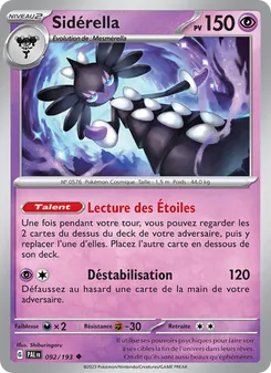 Sidérella 092/193 — Paldea Evolved