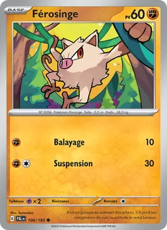 Férosinge 106/193 — Paldea Evolved