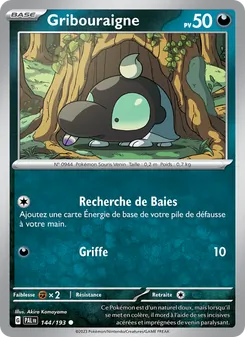 Gribouraigne 144/193 — Paldea Evolved