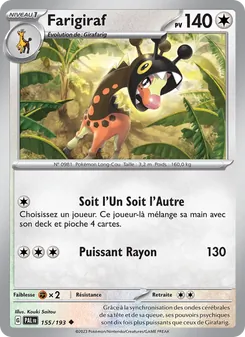 Farigiraf 155/193 — Paldea Evolved