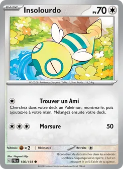 Insolourdo 156/193 — Paldea Evolved