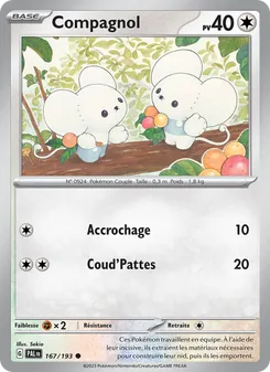 Compagnol 167/193 — Paldea Evolved