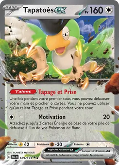 Tapatoès-ex 169/193 — Paldea Evolved