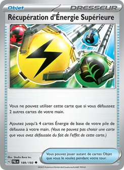 Récupération d'Énergie Supérieure 189/193 — Paldea Evolved