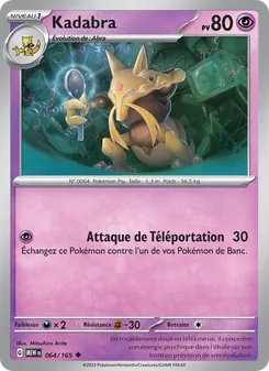 Kadabra 064/165 — 151