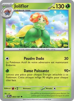 Joliflor 003/197 — Obsidian Flames
