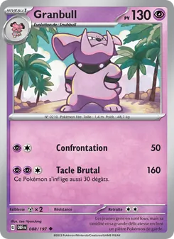 Granbull 088/197 — Obsidian Flames