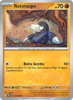 Rototaupe 111/197 — Obsidian Flames