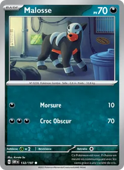 Malosse 132/197 — Obsidian Flames