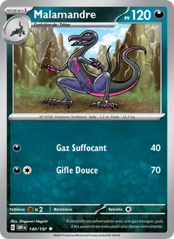 Malamandre 140/197 — Obsidian Flames