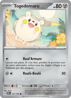 Togedemaru 151/197 — Obsidian Flames