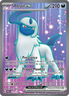 Absol-ex 214/197 — Obsidian Flames