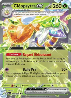 Cléopsytra-ex 006/091 — Paldean Fates / SVP Black Star Promos