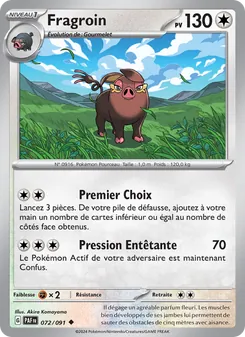 Fragroin 072/091 — Paldean Fates / SVP Black Star Promos