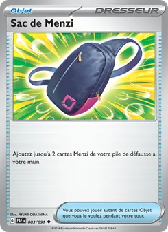 Sac de Menzi 083/091 — Paldean Fates / SVP Black Star Promos