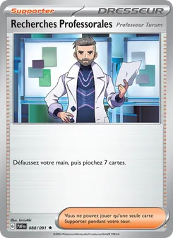 Recherches Professorales 088/091 — Paldean Fates / SVP Black Star Promos