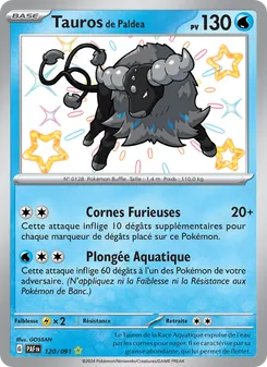 Tauros de Paldea 120/091 — Paldean Fates / SVP Black Star Promos