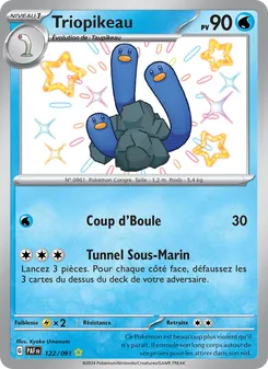 Triopikeau 122/091 — Paldean Fates / SVP Black Star Promos