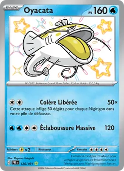 Oyacata 126/091 — Paldean Fates / SVP Black Star Promos