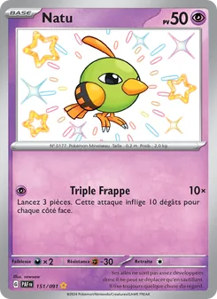 Natu 151/091 — Paldean Fates / SVP Black Star Promos