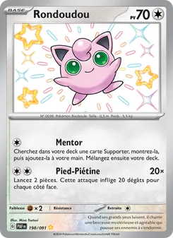 Rondoudou 198/091 — Paldean Fates / SVP Black Star Promos