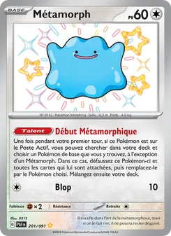Métamorph 201/091 — Paldean Fates / SVP Black Star Promos