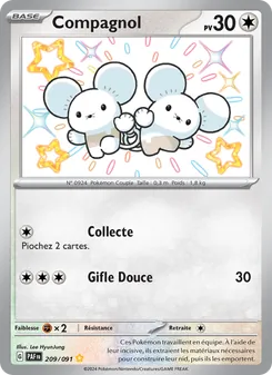 Compagnol 209/091 — Paldean Fates / SVP Black Star Promos