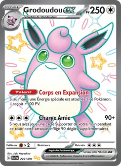 Grodoudou-ex 222/091 — Paldean Fates / SVP Black Star Promos
