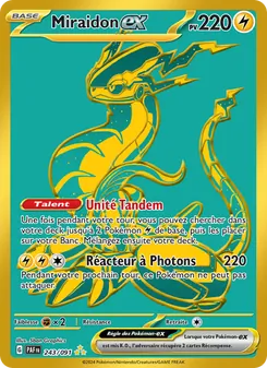 Miraidon-ex 243/091 — Paldean Fates / SVP Black Star Promos