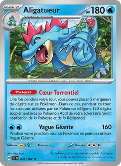 Aligatueur 041/162 — Temporal Forces