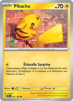 Pikachu 051/162 — Temporal Forces