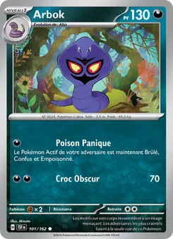 Arbok 101/162 — Temporal Forces