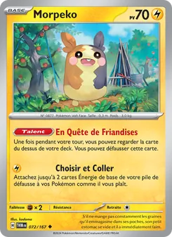 Morpeko 072/167 — Twilight Masquerade