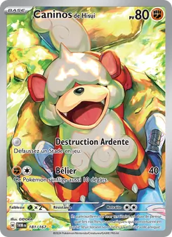 Caninos de Hisui 181/167 — Twilight Masquerade