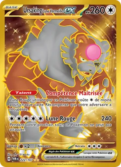 Ursaking Lune Vermeille-ex 222/167 — Twilight Masquerade