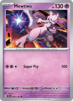 Mewtwo 059/142 — Stellar Crown