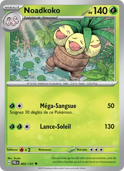 Noadkoko 002/131 — Prismatic Evolutions