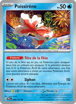Poissirène 020/131 — Prismatic Evolutions
