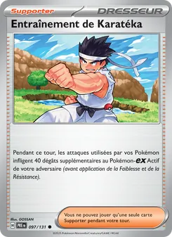 Entraînement de Karatéka 097/131 — Prismatic Evolutions