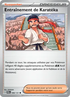 Entraînement de Karatéka 098/131 — Prismatic Evolutions