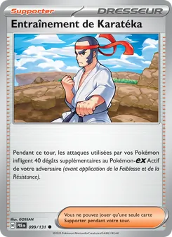 Entraînement de Karatéka 099/131 — Prismatic Evolutions