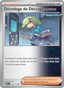 Décodage de Décryptomane 104/131 — Prismatic Evolutions