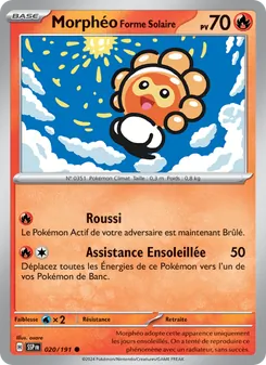 Morphéo Forme Solaire 020/191 — Surging Sparks