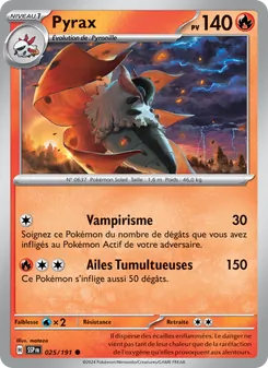 Pyrax 025/191 — Surging Sparks