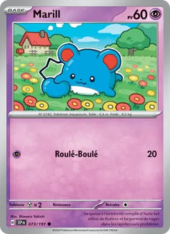 Marill 073/191 — Surging Sparks