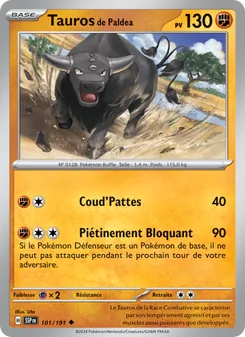 Tauros de Paldea 101/191 — Surging Sparks